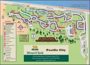 Pacific City Campground Map - 2020