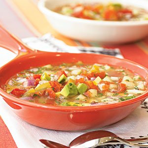 Mexican Gazpacho Soup – Lance Family Travels